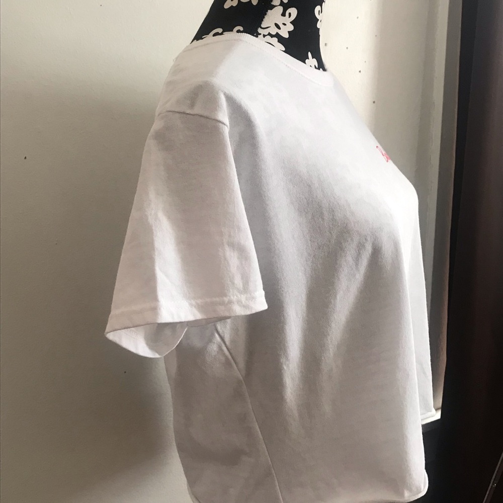 Crop Top white baby girl logo - Picture 2 of 6